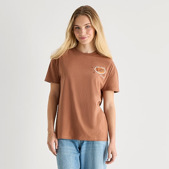 Gilmore Girls Coffee Boyfriend Tee Womens Juniors Crew Neck Short Sleeve Loose Fit Graphic T-Shirt