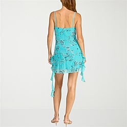 trendy dresses for teenage girl KIDS Young Tween Girls' Vacation Casual Ditsy Floral Long Backless Split Dress, Fashion The twirly dress suitable for 4 Girls' Teenage Dresses | Stylish