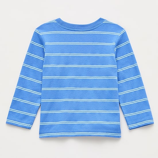 Okie Dokie Baby Boys Crew Neck Long Sleeve T-Shirt