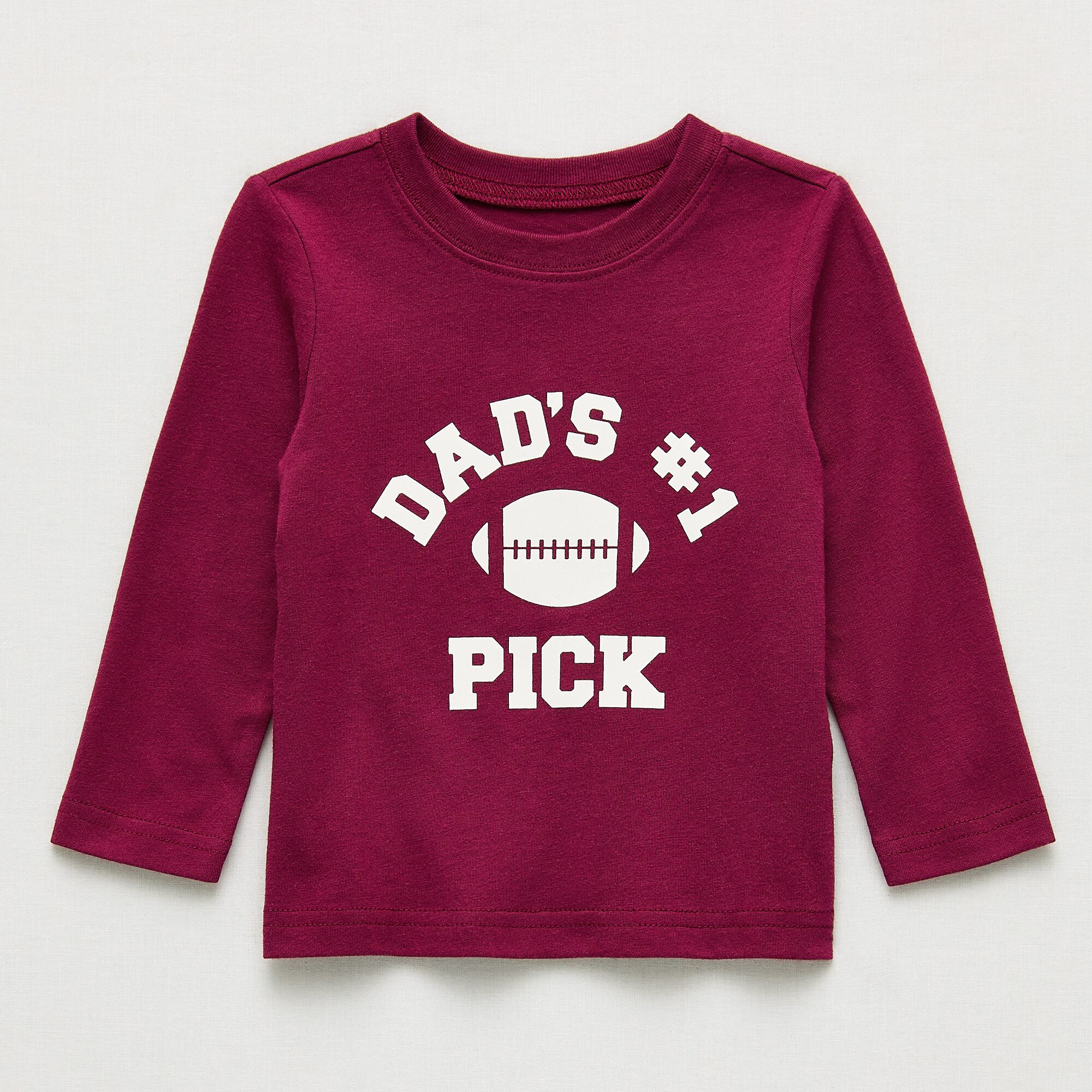 Okie Dokie Baby Boys Crew Neck Long Sleeve Regular Fit Graphic T-Shirt