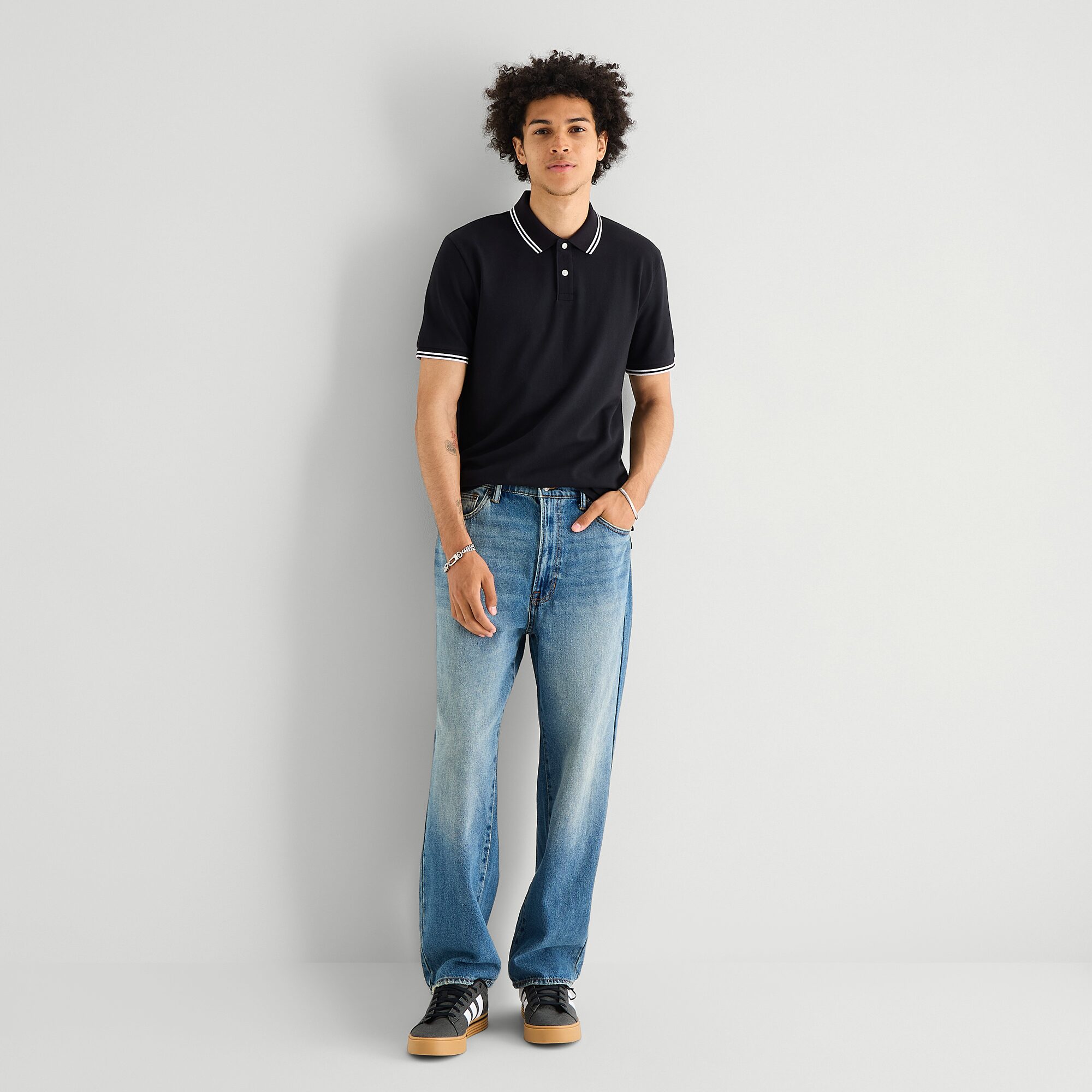 Arizona Mens Regular Fit Short Sleeve Polo Shirt