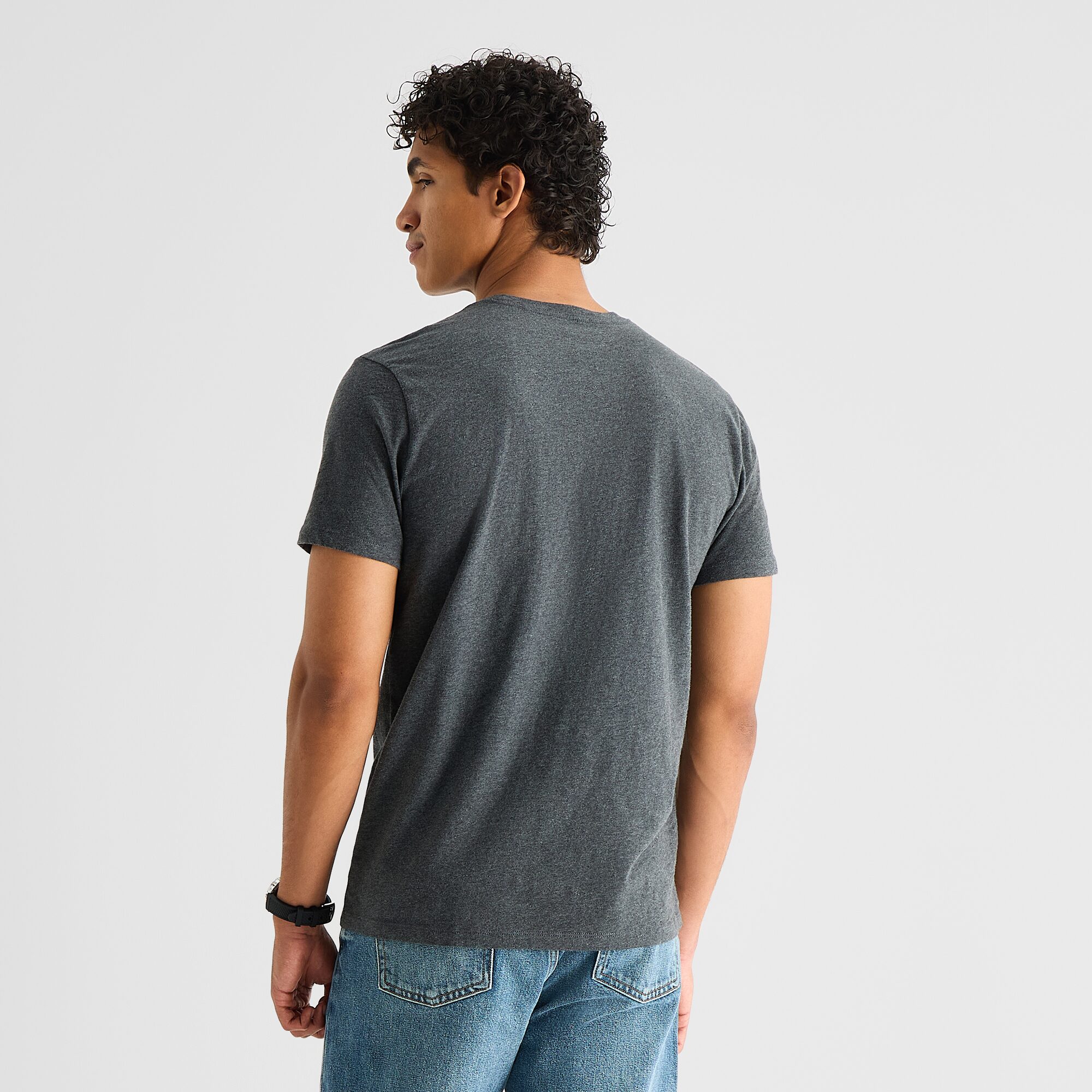 mutual weave Mens Crew Neck Short Sleeve T-Shirt