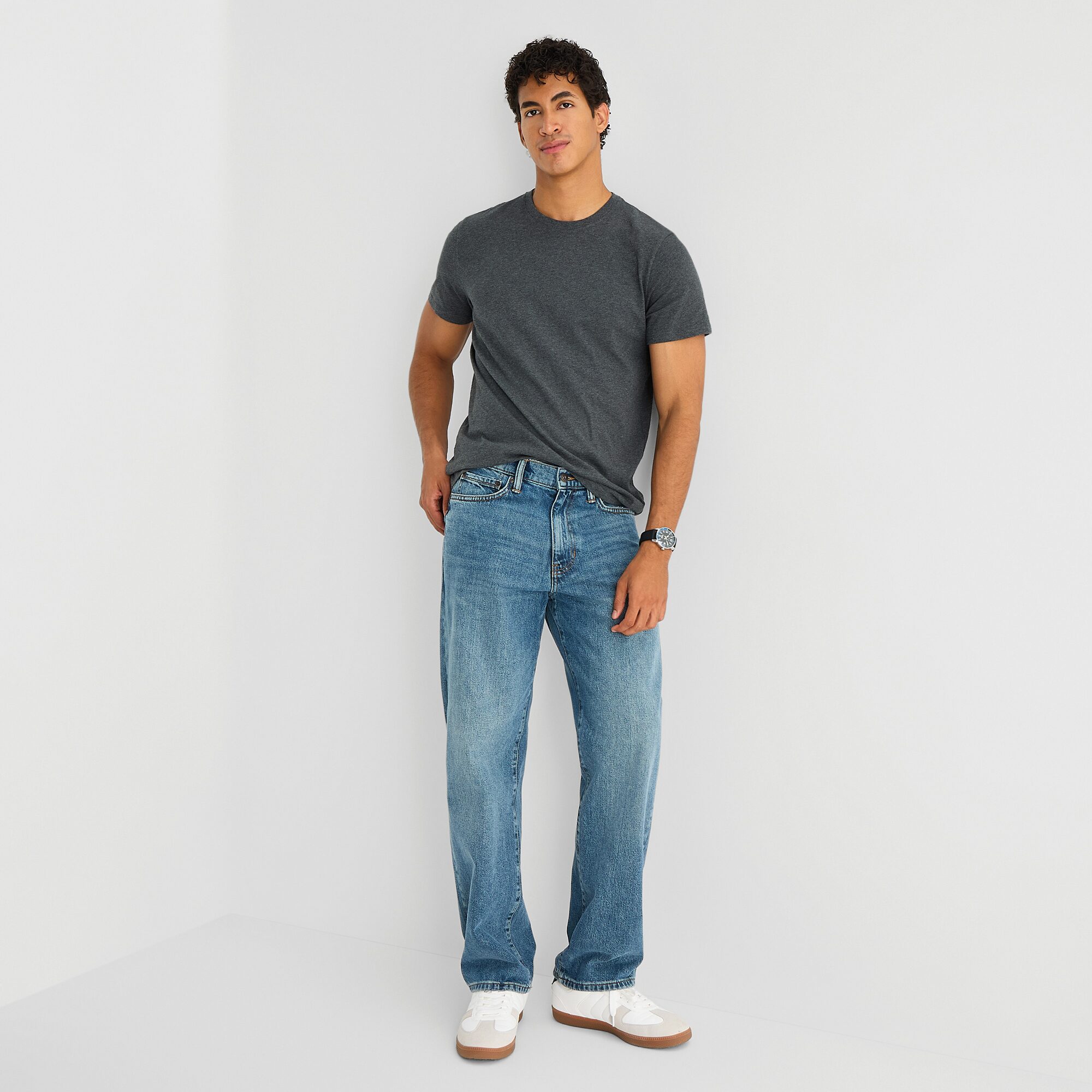 mutual weave Mens Crew Neck Short Sleeve T-Shirt