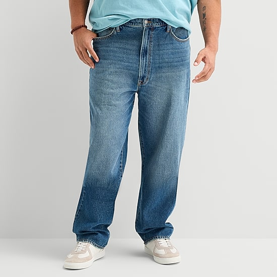 Arizona Big and Tall Mens Baggy Fit Jean