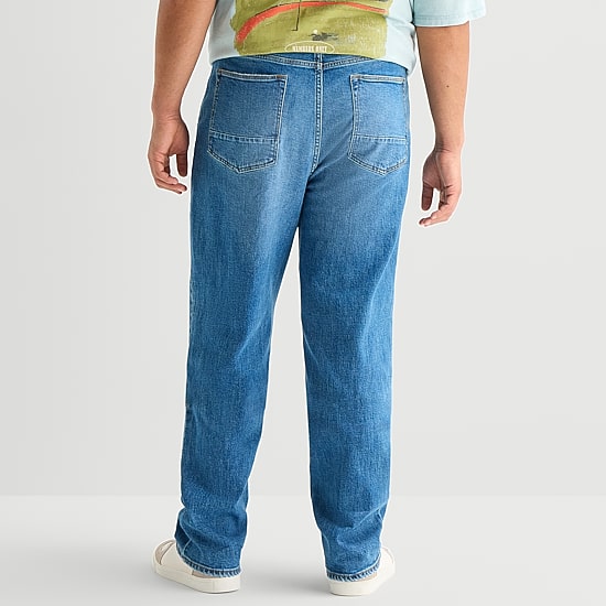 Arizona Big and Tall Mens Loose Fit Jean