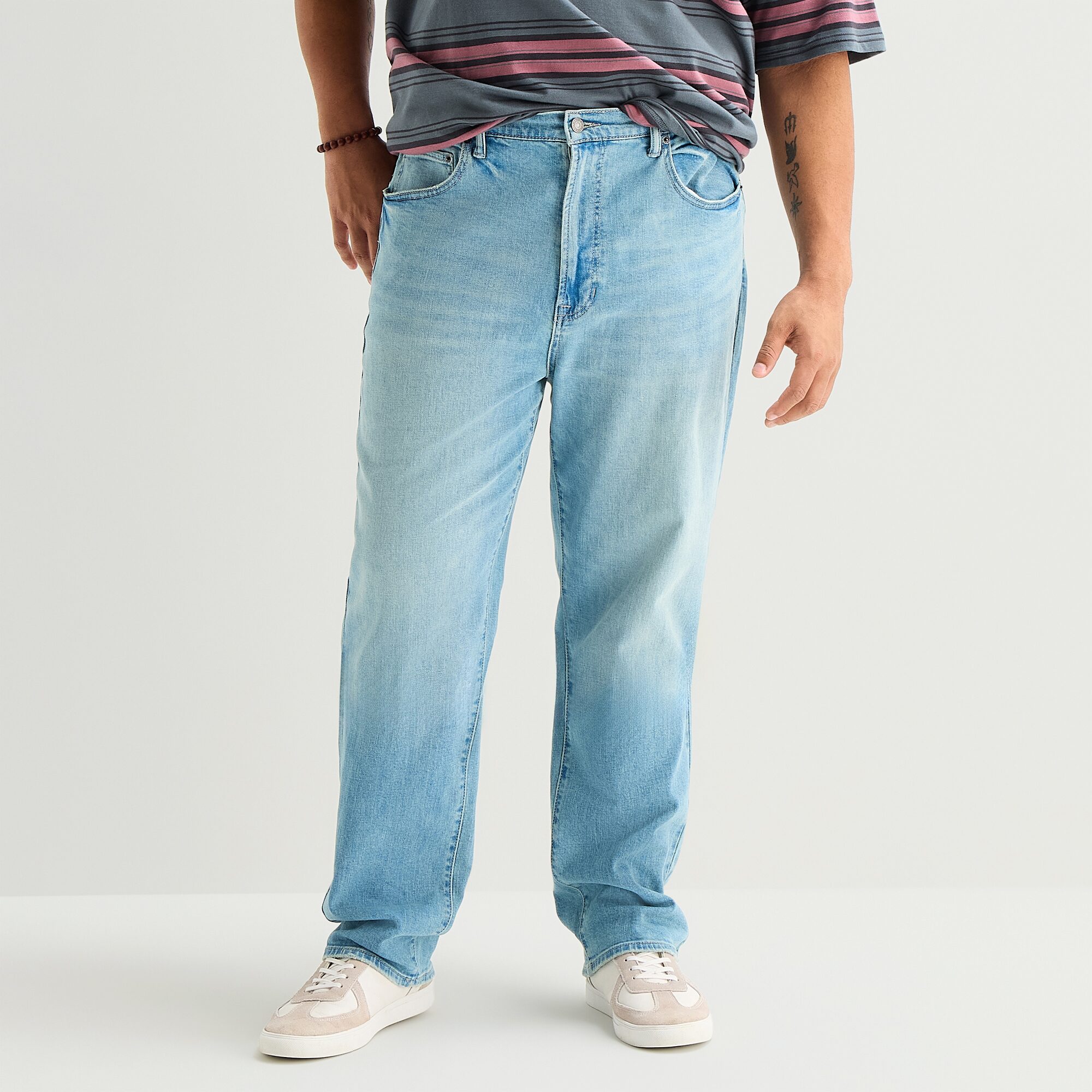 Arizona Big and Tall Mens Loose Fit Jean