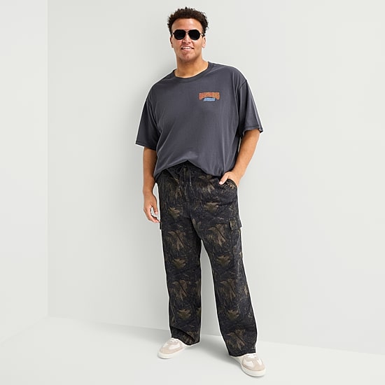 Arizona Mens Loose Fit Big and Tall Cargo Pant