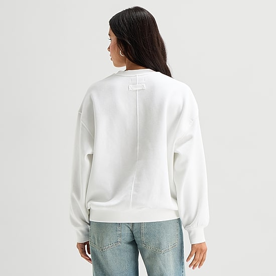Arizona Womens Juniors Crew Neck Long Sleeve Sweatshirt