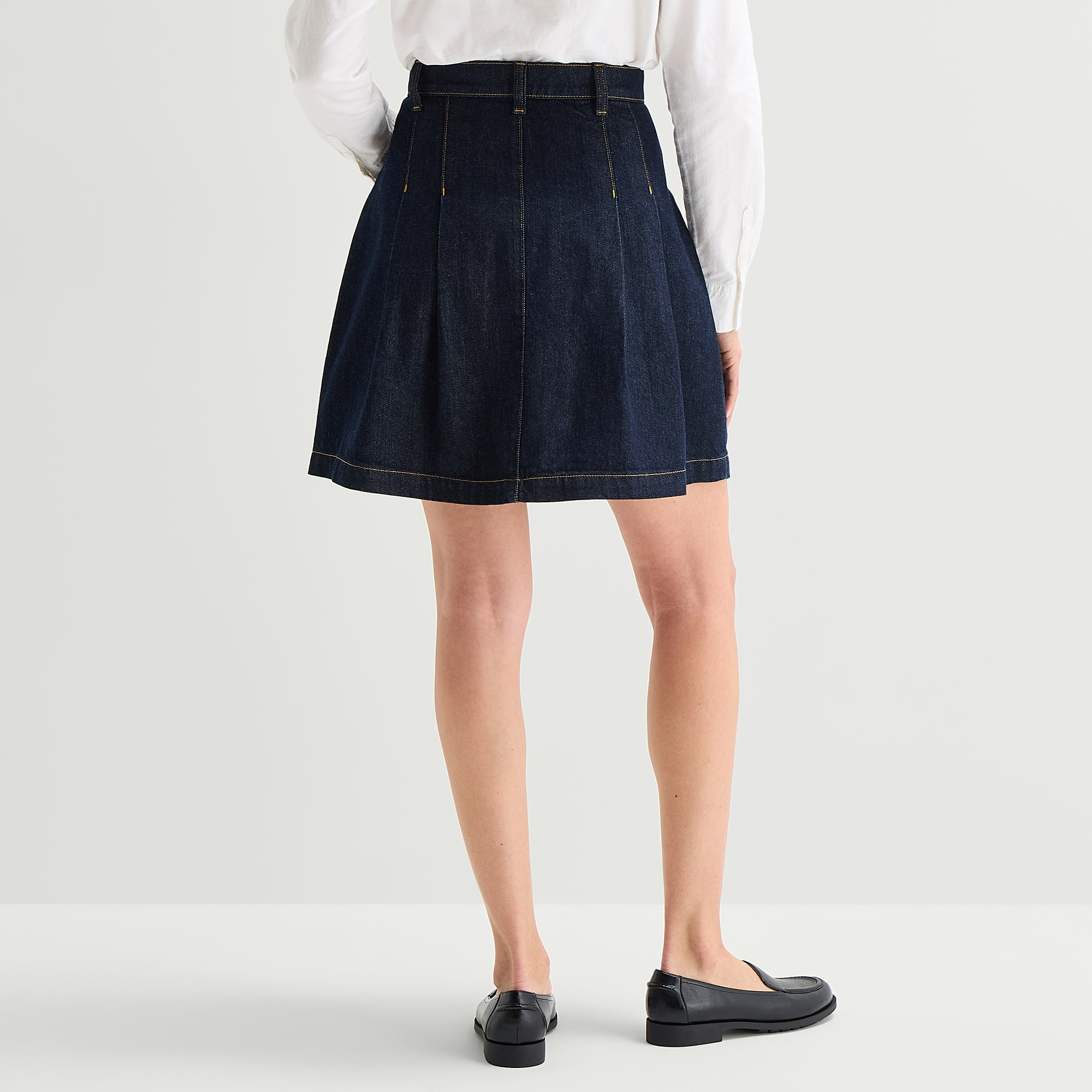 St. John's Bay Womens High Rise Midi Denim Skirt