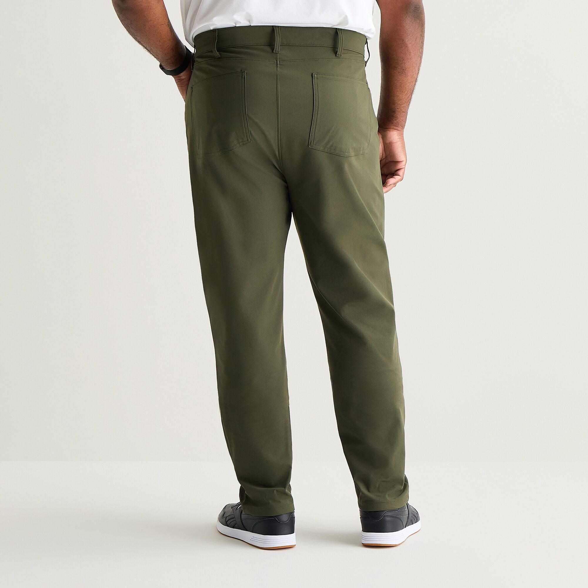Stylus Mens Regular Fit Big and Tall Flat Front Pant