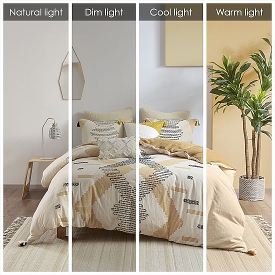 INK+IVY Arizona 3 Piece Cotton Duvet Cover Set