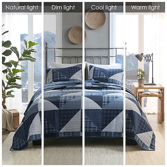 Woolrich Olsen Oversized Cotton 3-pc. Quilt Set
