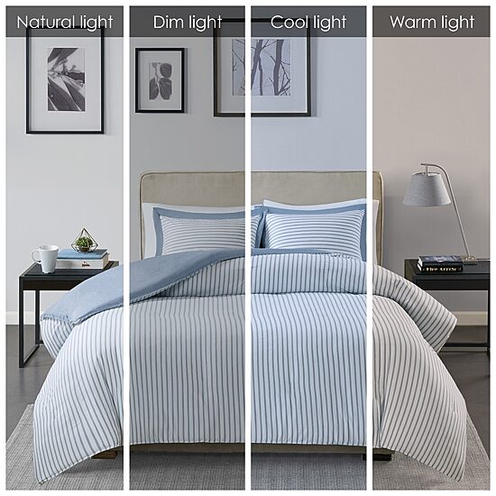 Madison Park Essentials Braydon Lightweight Reversible Comforter Set