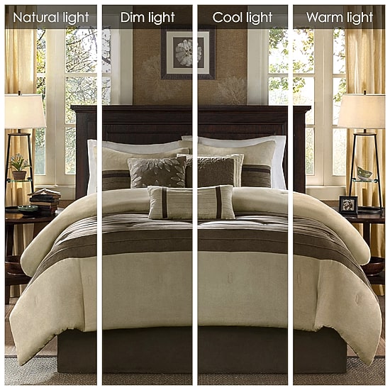Madison Park Teagan 7-pc. Faux Suede Comforter Set