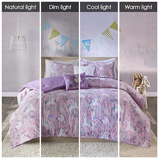 Intelligent Design Ella 100% Cotton Comforter Set with Decorative Pillows