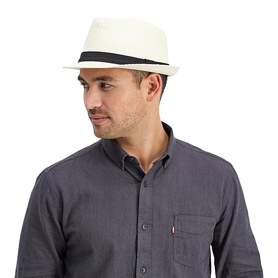 Levi's® Classic Band Straw Mens Fedora