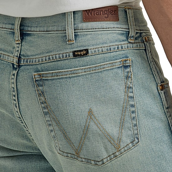 Wrangler® Mens Stretch Fabric Slim Fit Bootcut Jean