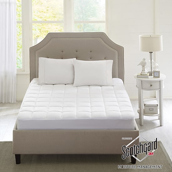 Sleep Philosophy Linden 3M® Scotchgard® Microfiber Mattress Pad