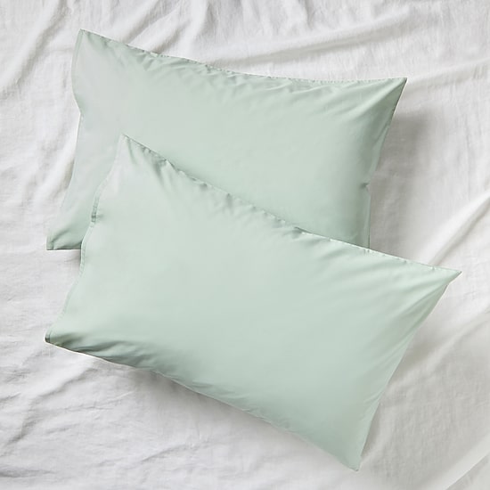Shuteye Supply 2.5 Recycled Percale Pillowcase Set