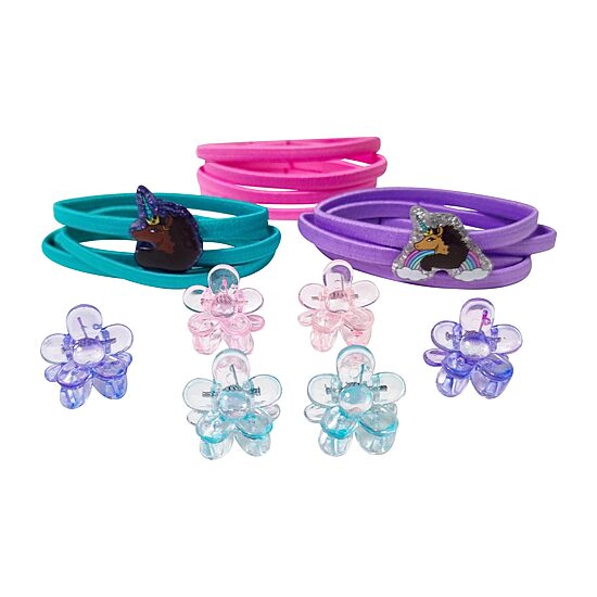 Afro Unicorn 18-pc. Assorted Hair Goods Set