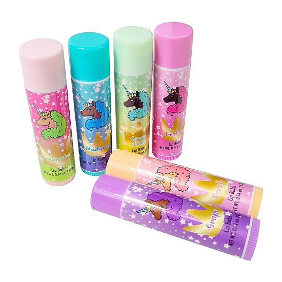 Afro Unicorn 6-pc. Flavored Lip Balm Set