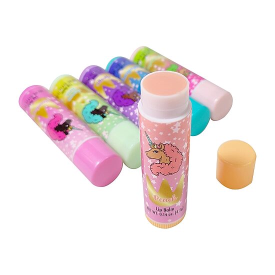 Afro Unicorn 6-pc. Flavored Lip Balm Set