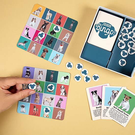 Kikkerland Dog Bingo Set