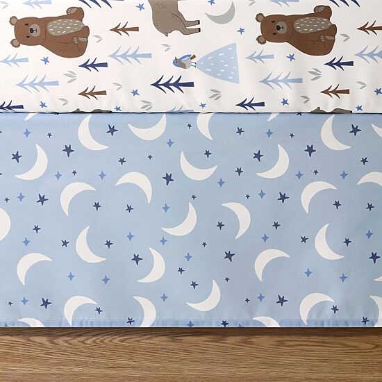 The Peanutshell Under The Stars 3-pc. Crib Bedding Set