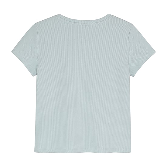 PUMA Rib Big Kid Girls Crew Neck Short Sleeve Embroidered Active T-Shirt