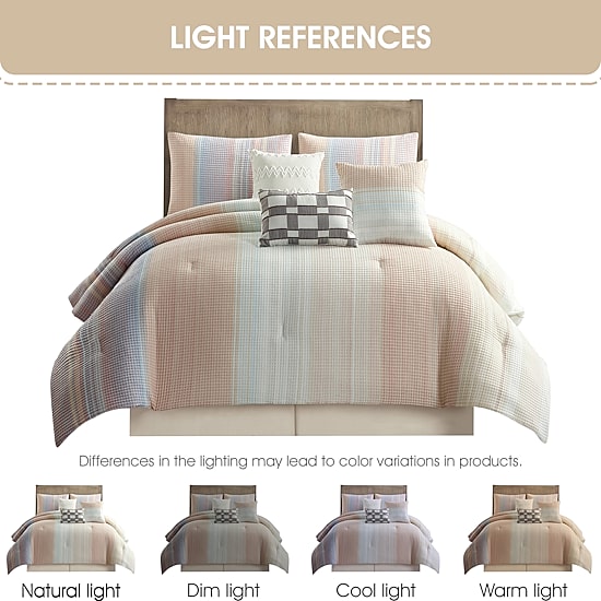 Stratford Park Ziana 7-pc. Lightweight Comforter Set