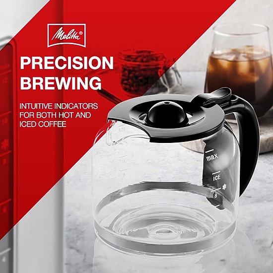 Melitta 12-Cup Hot And Iced Drip Drip Coffee Maker