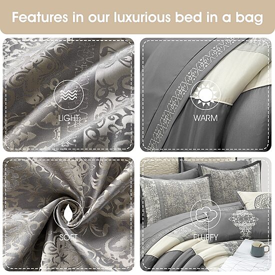 Stratford Park Tiago 12-pc. Lightweight Comforter Set