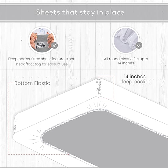 Color Sense Ultrasoft Microfiber Sheet Set