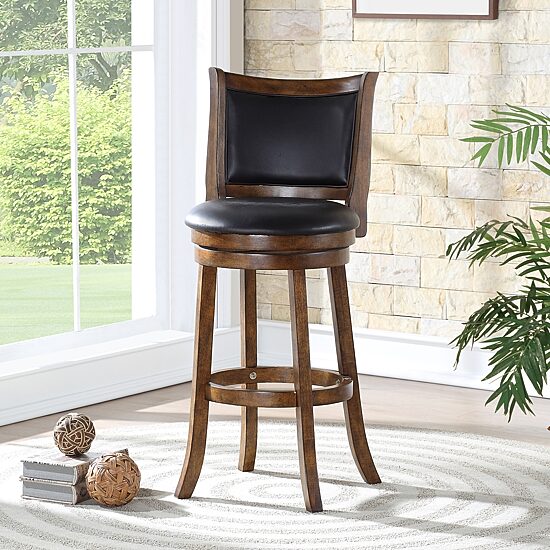Bristol Upholstered Swivel Bar Stool