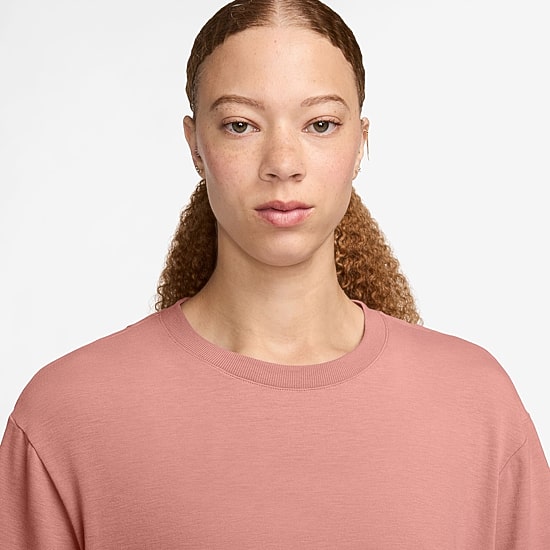 Nike Womens Crew Neck Short Sleeve Quick Dry Active T-Shirt