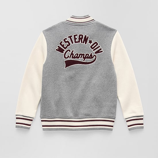 Thereabouts Little & Big Kid Boys Fleece Lightweight Varsity Jacket