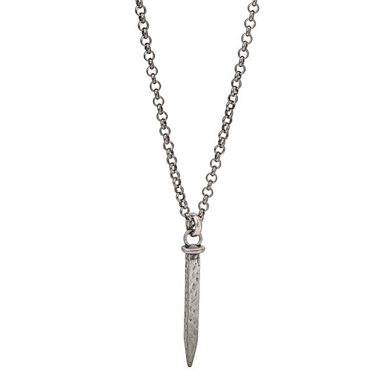 Mens 22 Inch Pendant Necklace