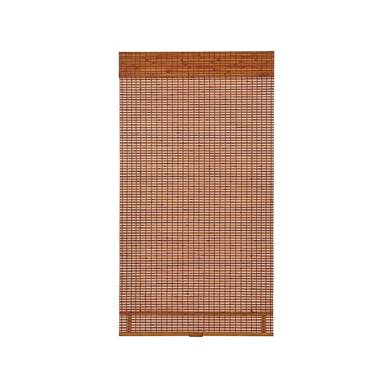 Bamboo Woven Wood Cordless Room Darkening Roman Shade