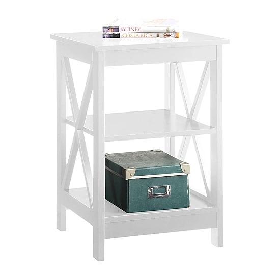 Oxford  End Table with Shelves