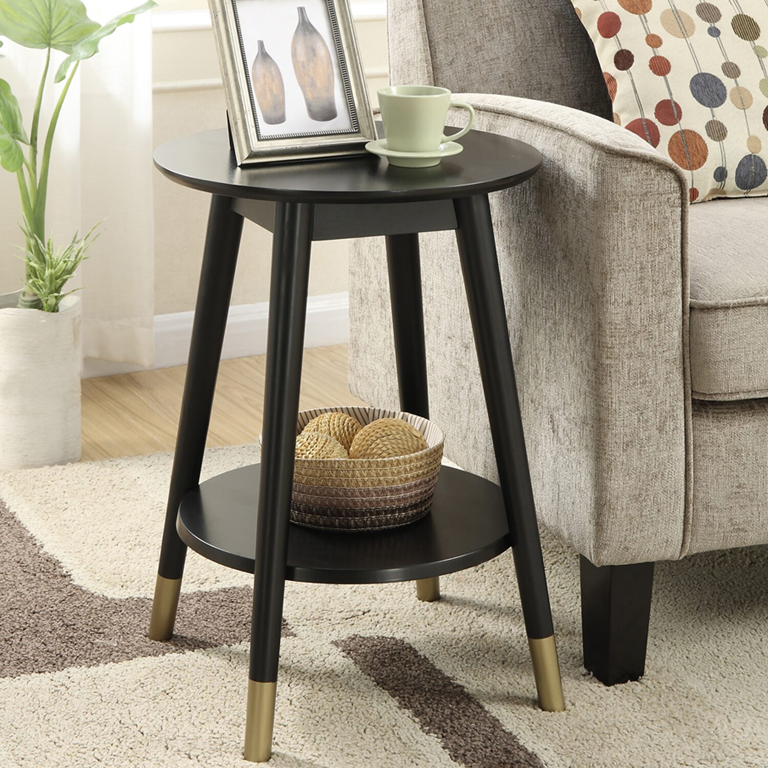 Convenience Concepts Wilson Living Room Collection Storage End Table