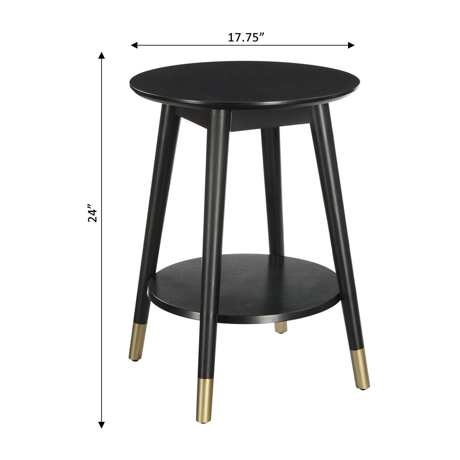 Convenience Concepts Wilson Living Room Collection Storage End Table