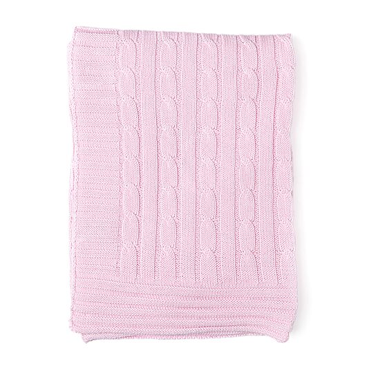 3 Stories Trading Company Cable Knit Baby Blanket