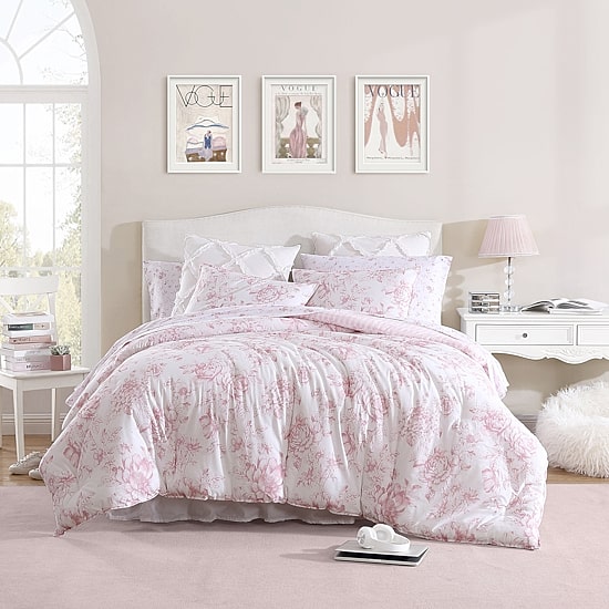 Laura Ashley Delphine Midweight Comforter Set