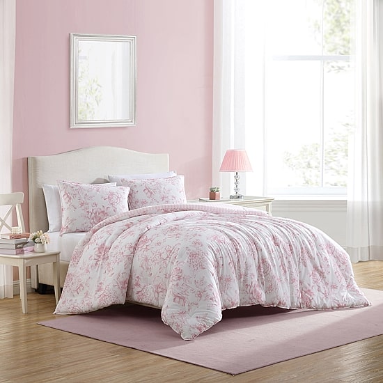 Laura Ashley Delphine Midweight Comforter Set