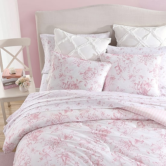 Laura Ashley Delphine Midweight Comforter Set
