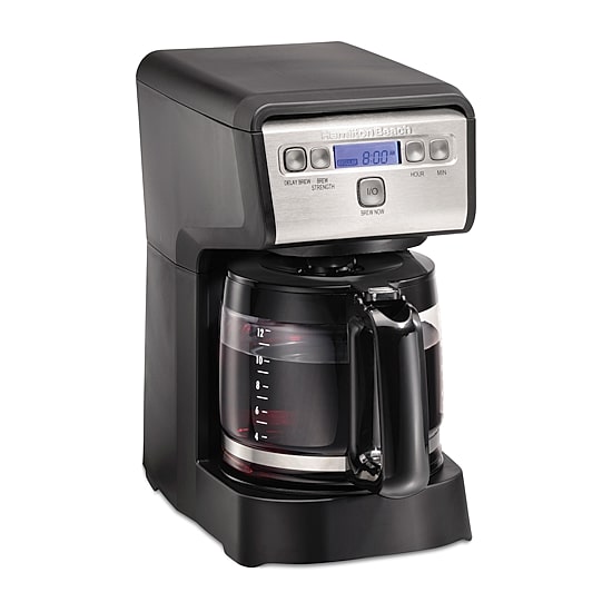 Hamilton Beach 12 Cup Compact Programmable Coffee Maker