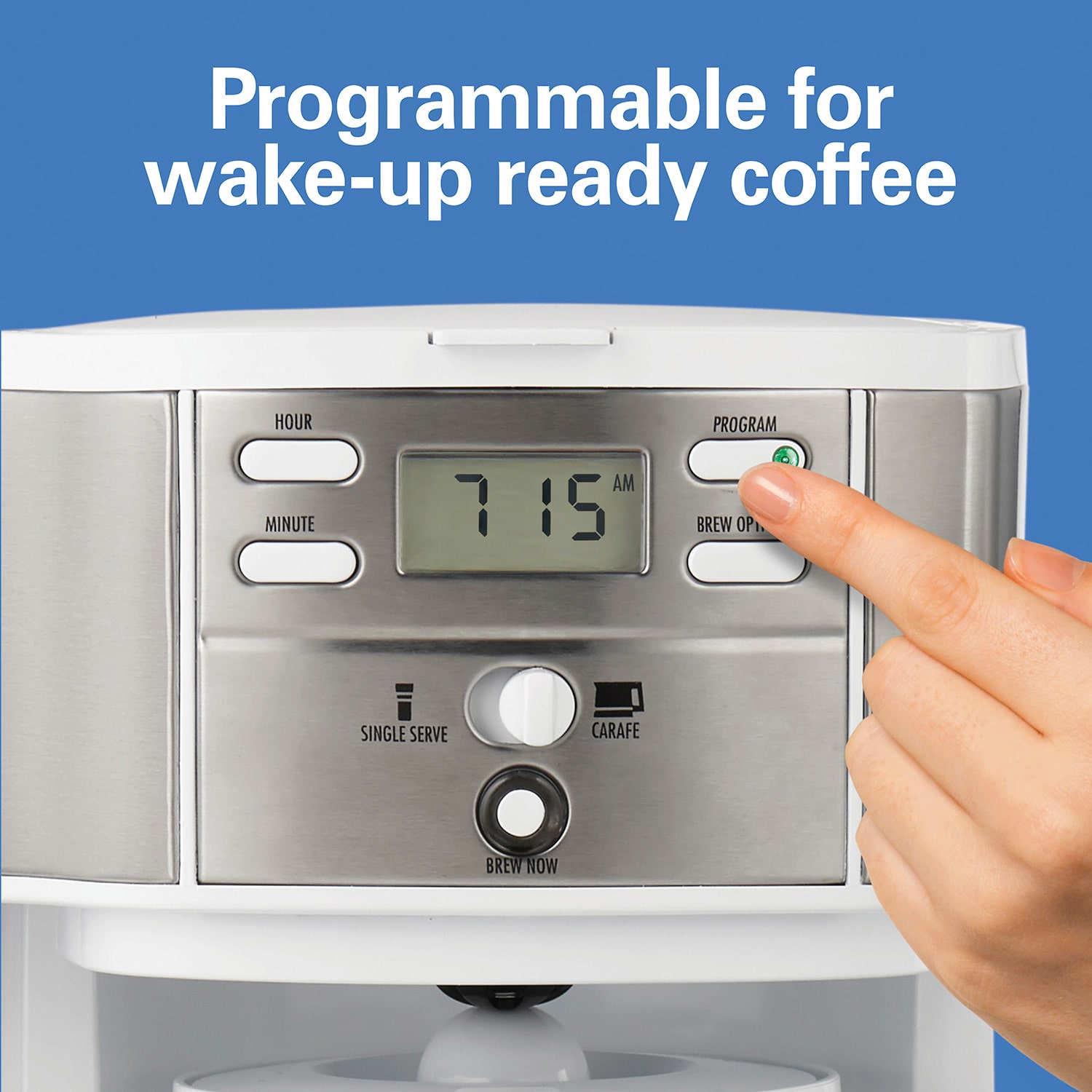 Hamilton Beach 2-Way Programmable Coffee Maker