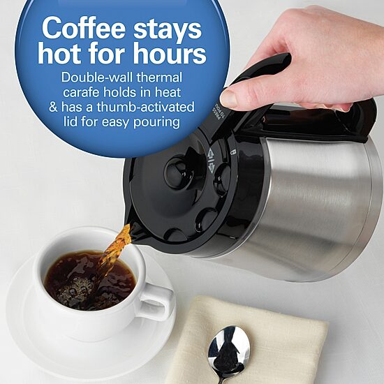 Hamilton Beach Programmable Thermal Coffee Maker