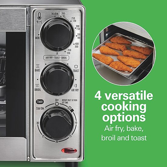 Hamilton Beach Sure-Crisp Air Fryer Toaster Oven