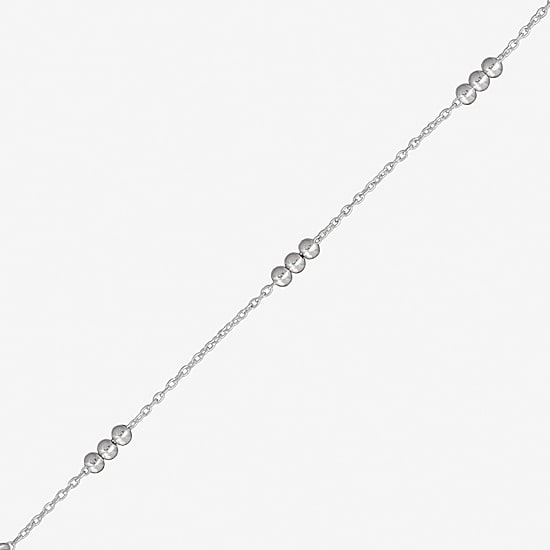 Womens Sterling Silver 16 Inch Y Necklace